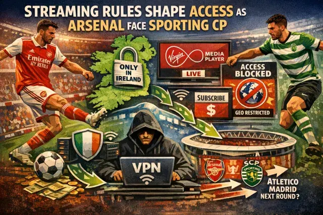 Streaming Rules Shape Access as Arsenal Face Sporting CP